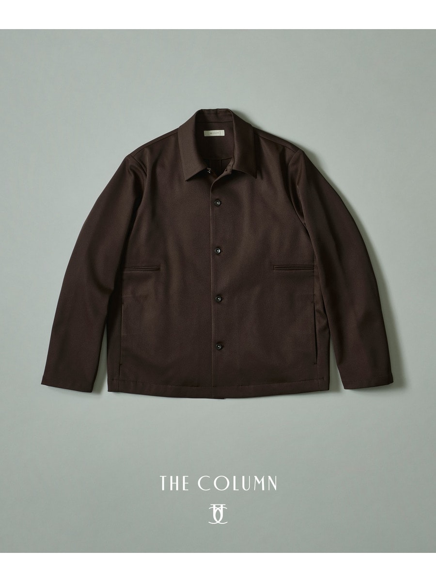 ダブルサテン ブルゾン＜THE COLUMN＞