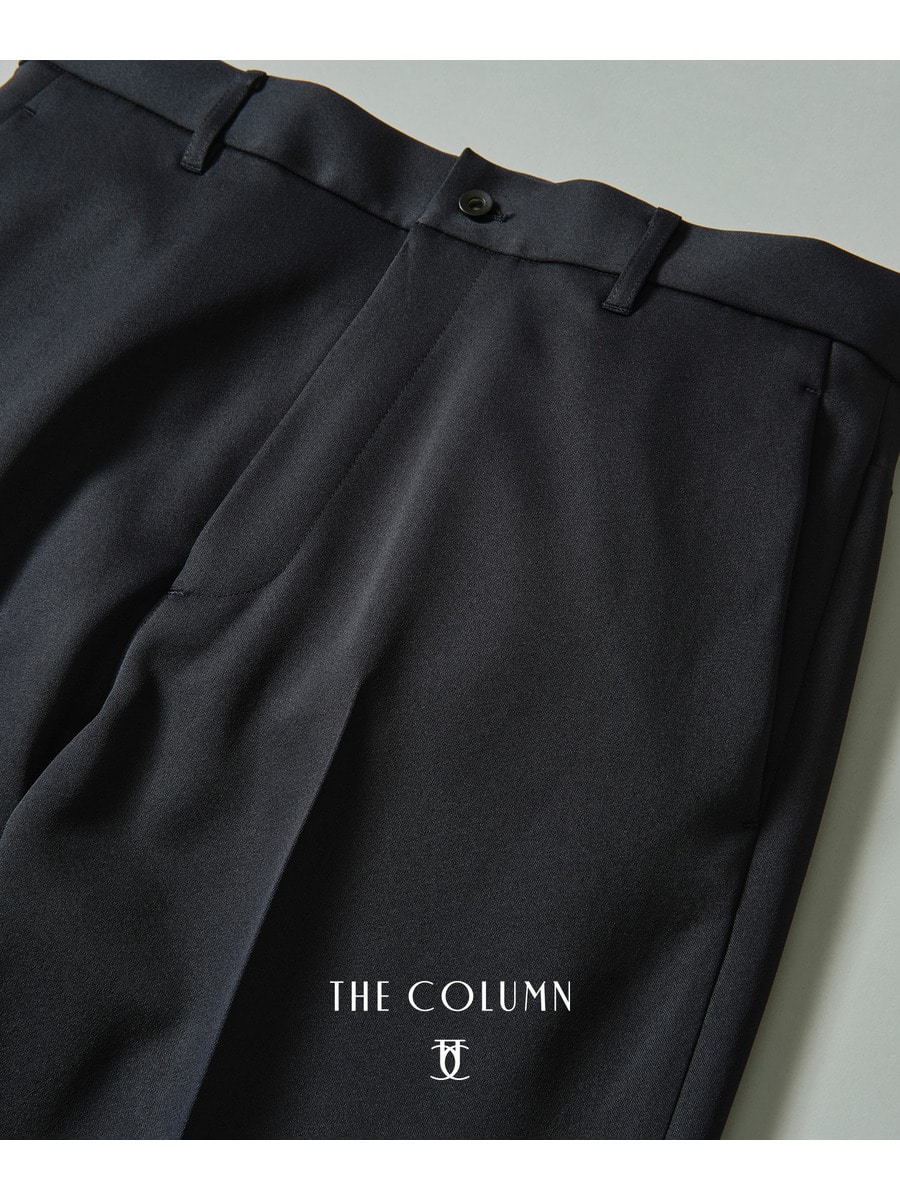 ダブルサテン トラウザーズ＜THE COLUMN＞