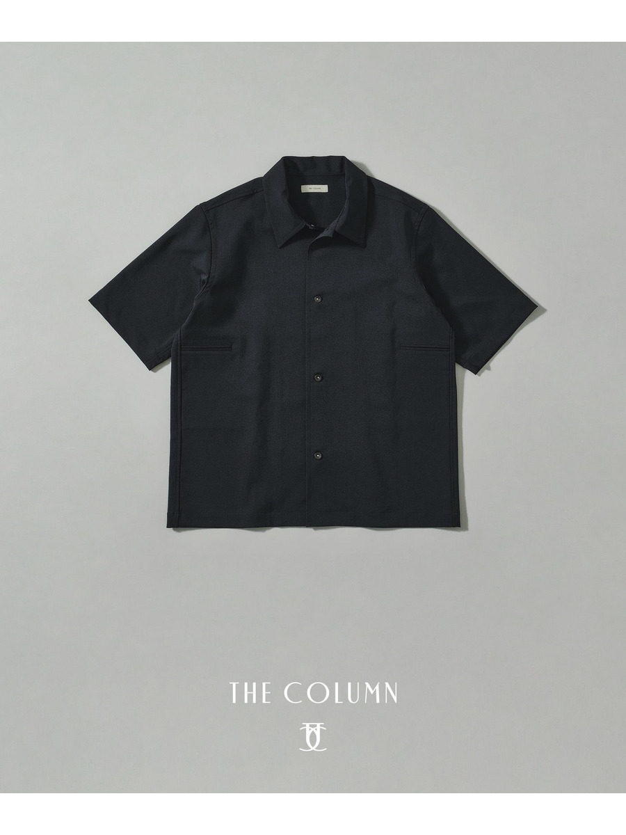 イージーケア ハイツイステッドツイル シャツ＜THE COLUMN＞