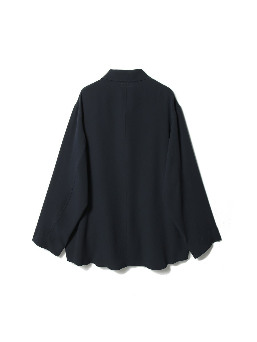 COLUMN / バックサテンジョーゼットシャツジャケット＜THE COLUMN