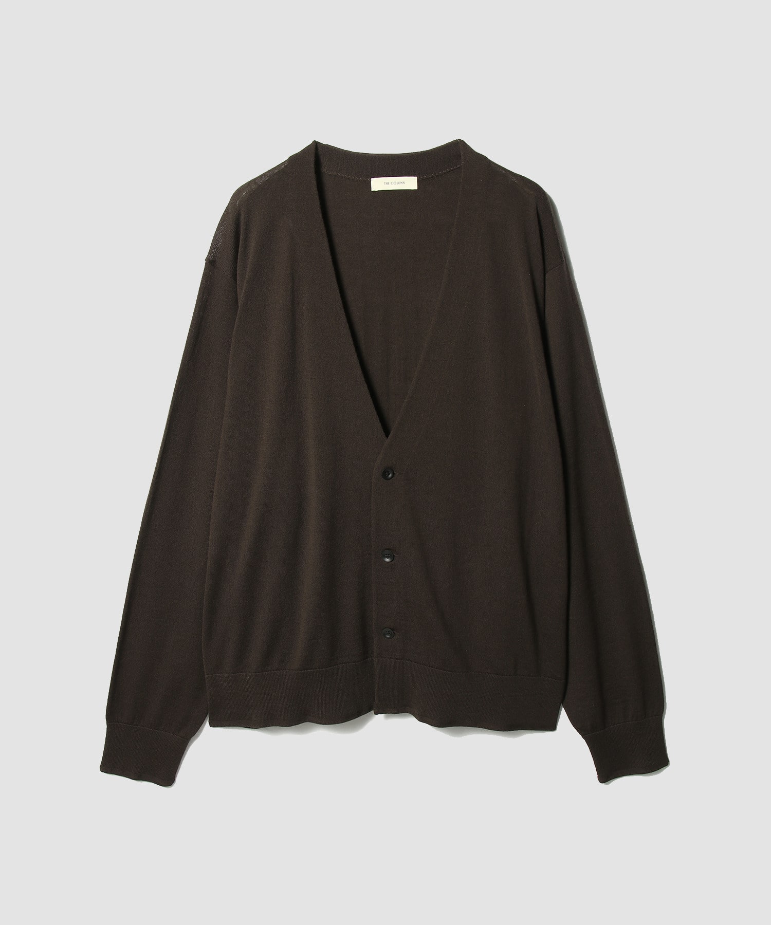4.0 Attitude 16G ウォッシャブル ニットカーディガン＜THE COLUMN＞