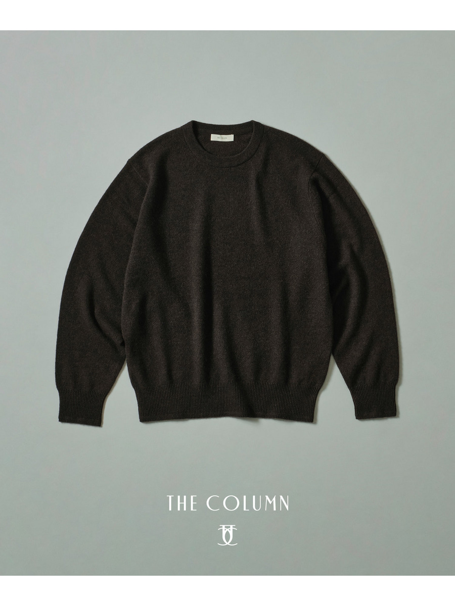 カシミヤ ニットプルオーバー＜THE COLUMN＞