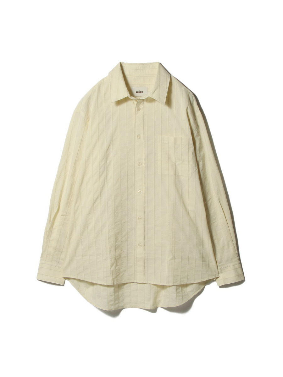 TK Shirt Ivory Stripe《ESTNATION EXCLUSIVE》