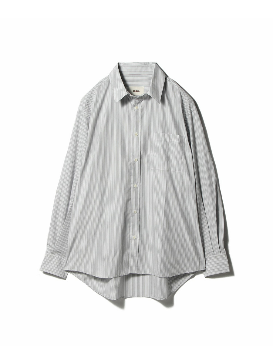 TK Shirt Blue Pinstripe《ESTNATION EXCLUSIVE》