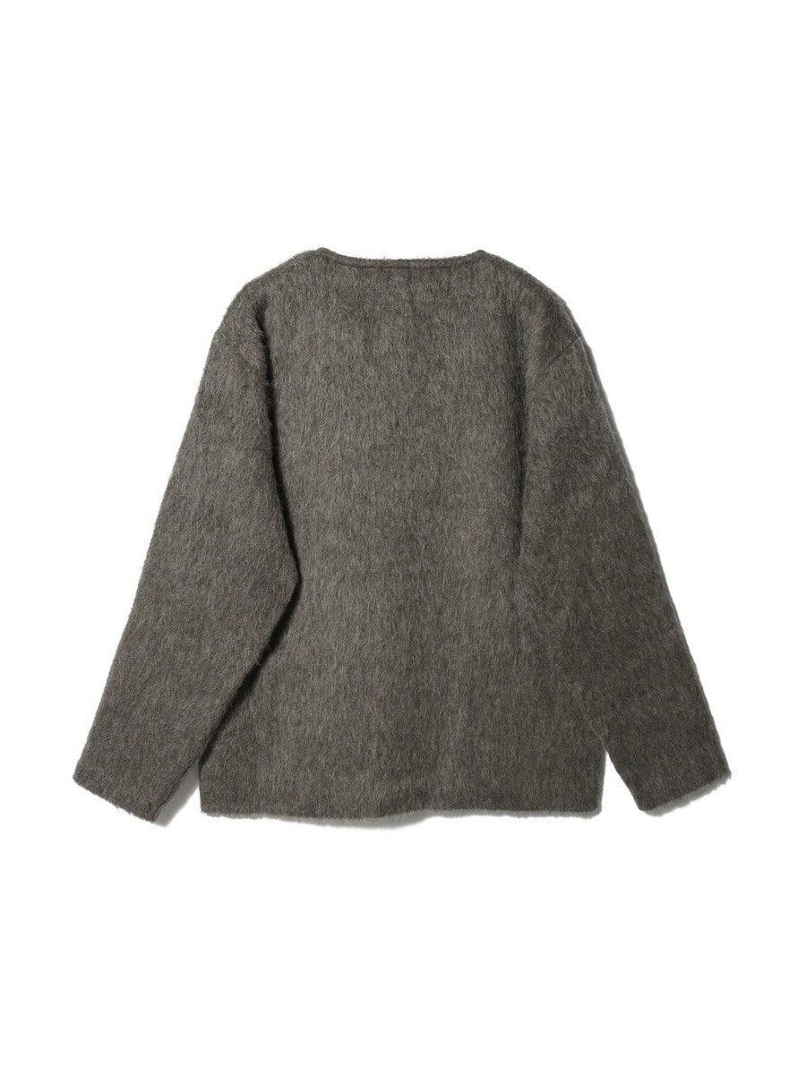 OUR LEGACY / CARDIGAN Mole Grey Hairy Wool｜ESTNATION ONLINE STORE
