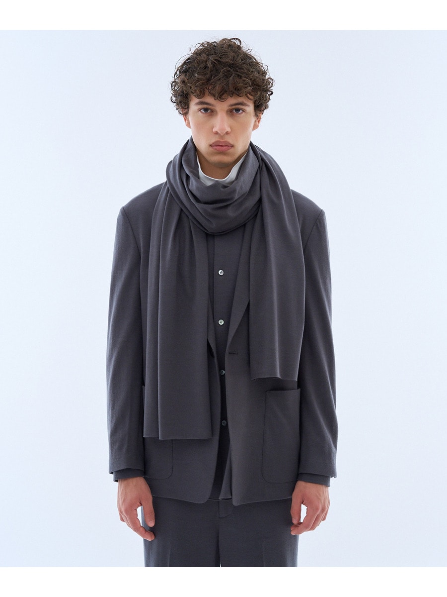 カシミヤ ハイゲージニットジャケット＜ESSENCEOFLUXURY×KANEMASA PHIL.＞
