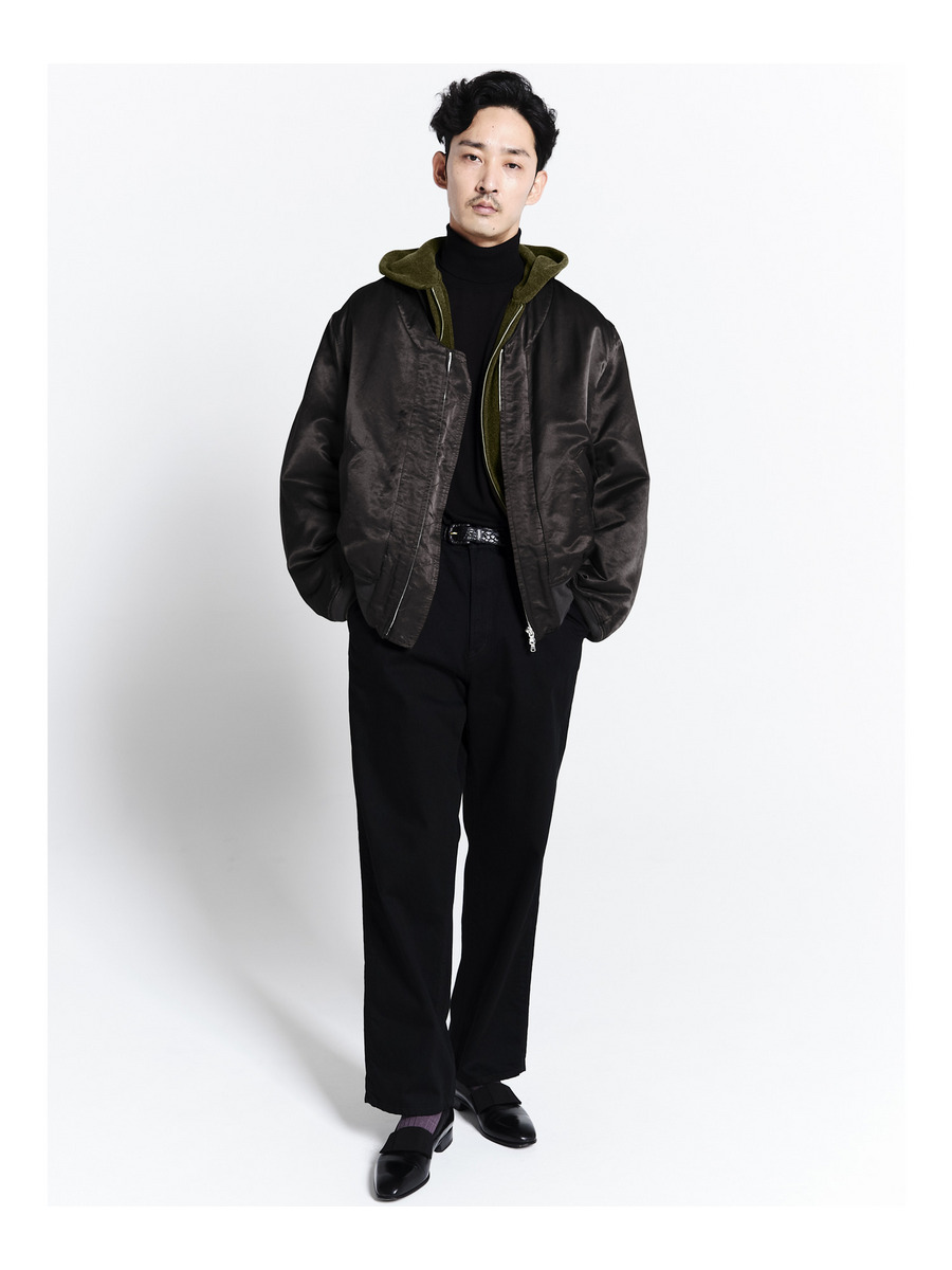 Round Bomber Jacket
