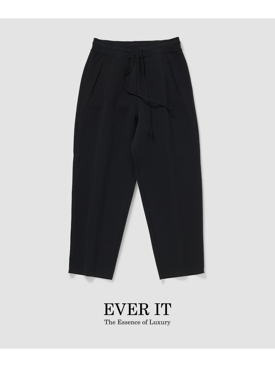 ミラノリブ ワイドテーパードパンツ ＜EVER IT＞
