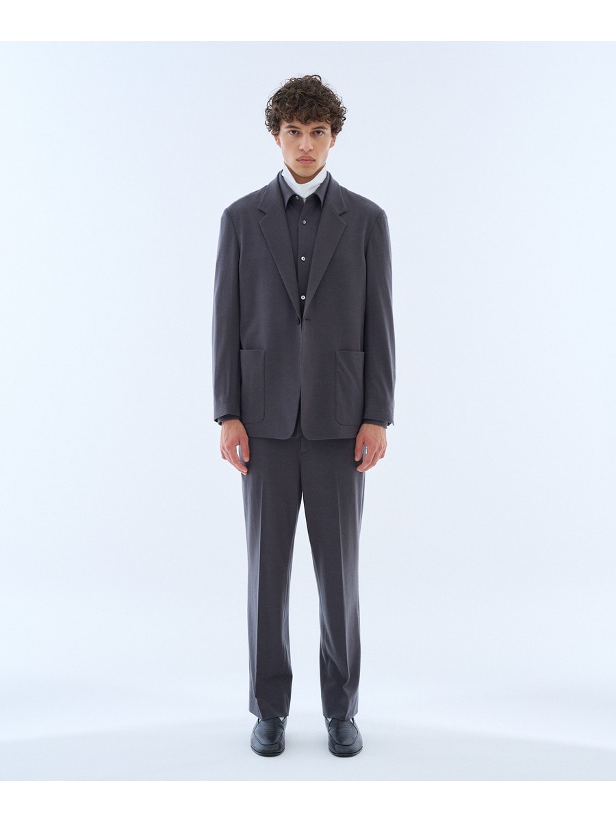 カシミヤ ハイゲージニット スラックス＜ESSENCEOFLUXURY×KANEMASA PHIL.＞