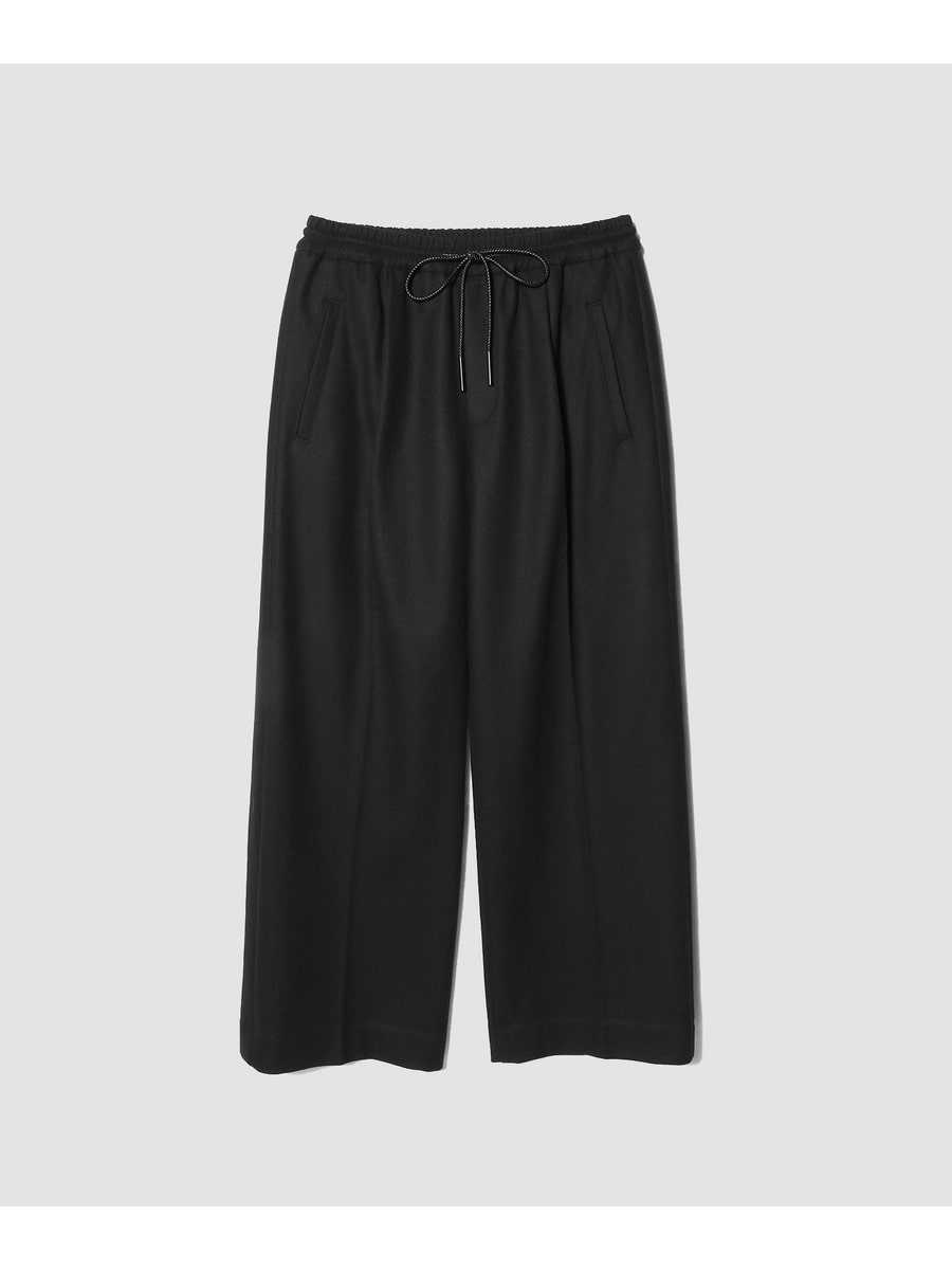 Super120's パーマネントプレス ワイドパンツ