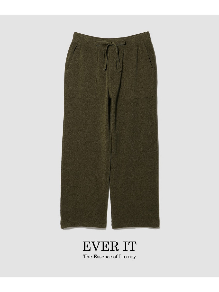 カシミヤタッチ モールスキンパンツ＜EVER IT＞