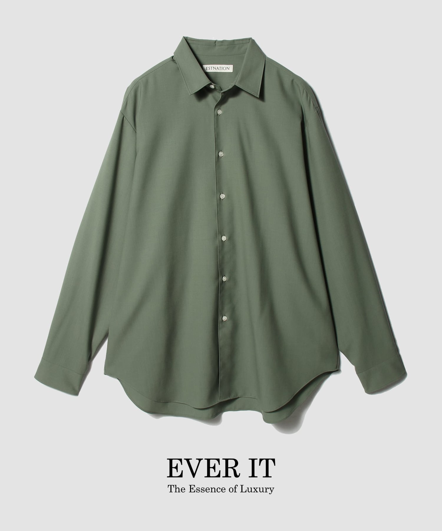 Super130sウールトロピカルシャツ＜EVER IT＞