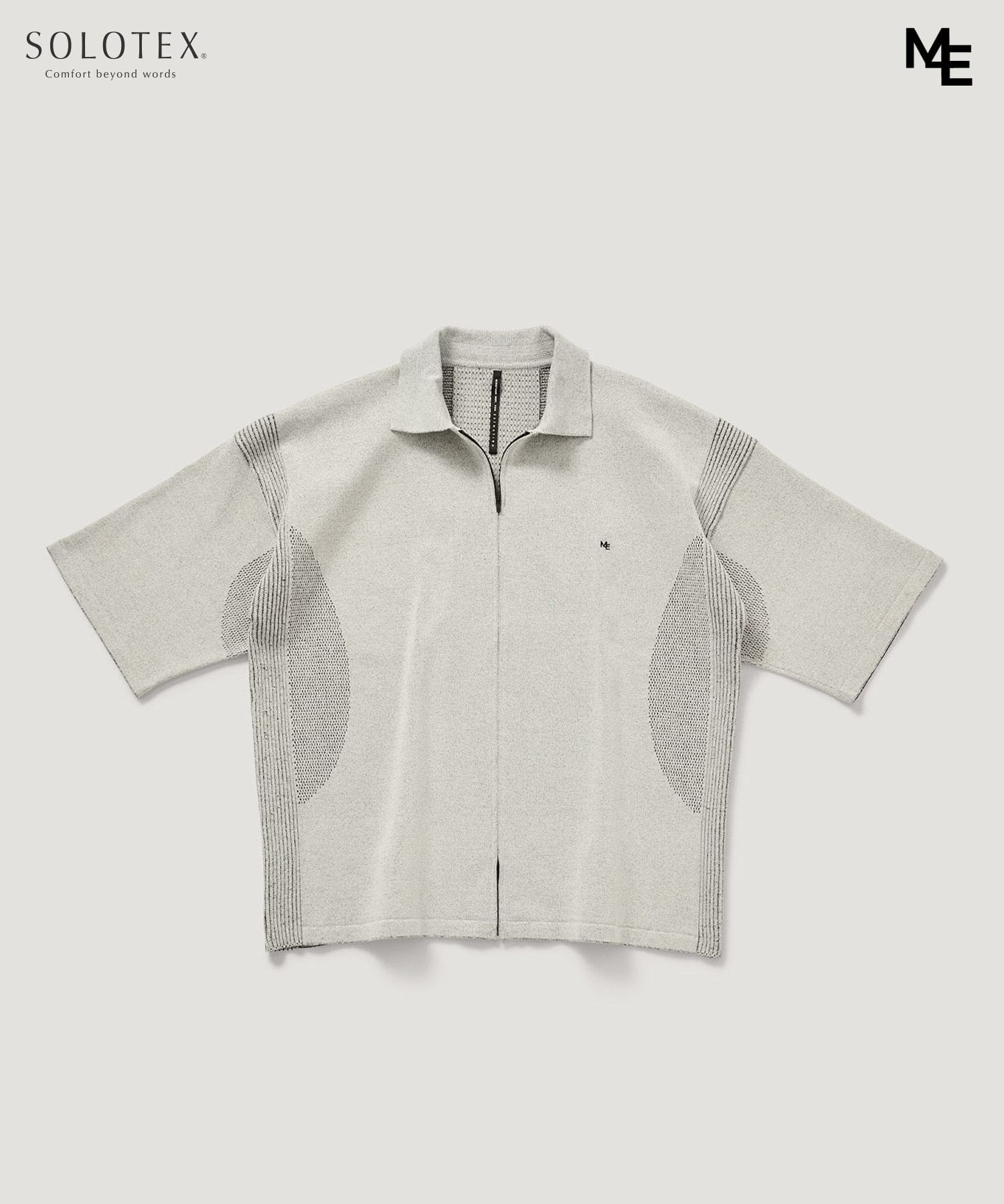 WASHI＋SOLOTEX® ShortSleeve ZipPolo