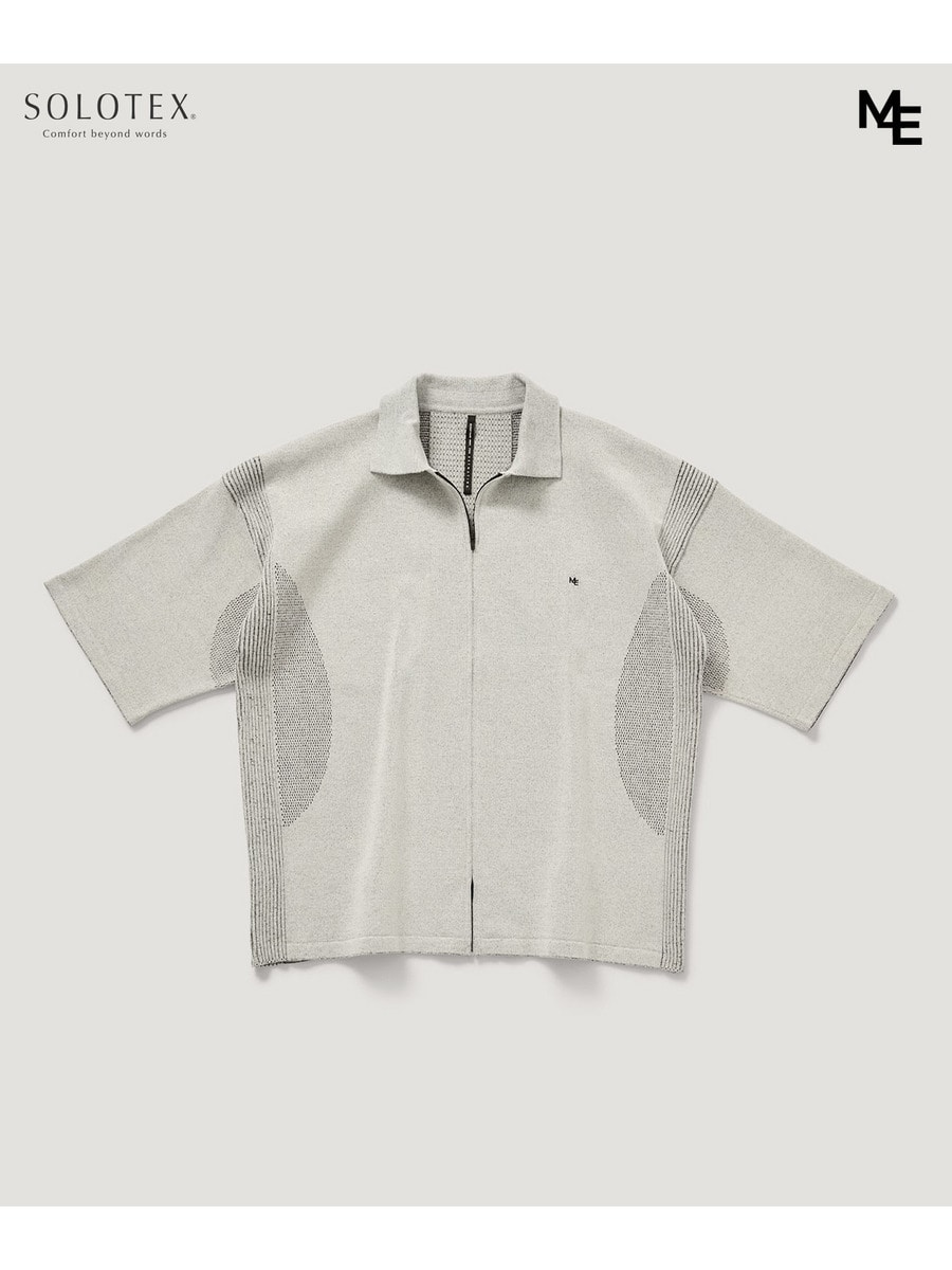WASHI＋SOLOTEX® ShortSleeve ZipPolo