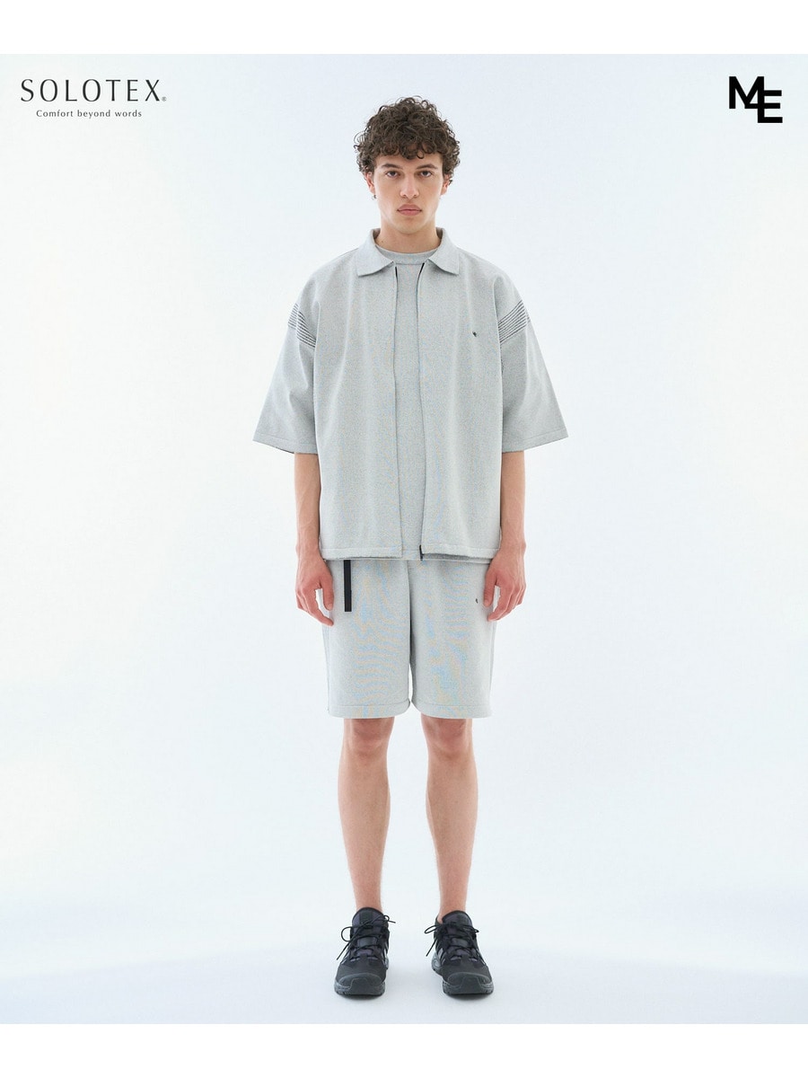 WASHI＋SOLOTEX® YARN ShortSleeve ZipPolo