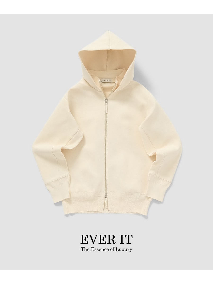 ミラノリブ フーディーブルゾン ＜EVER IT＞