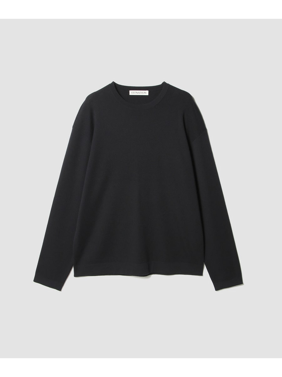 ウォッシャブルウール スムースニット＜EVER IT＞