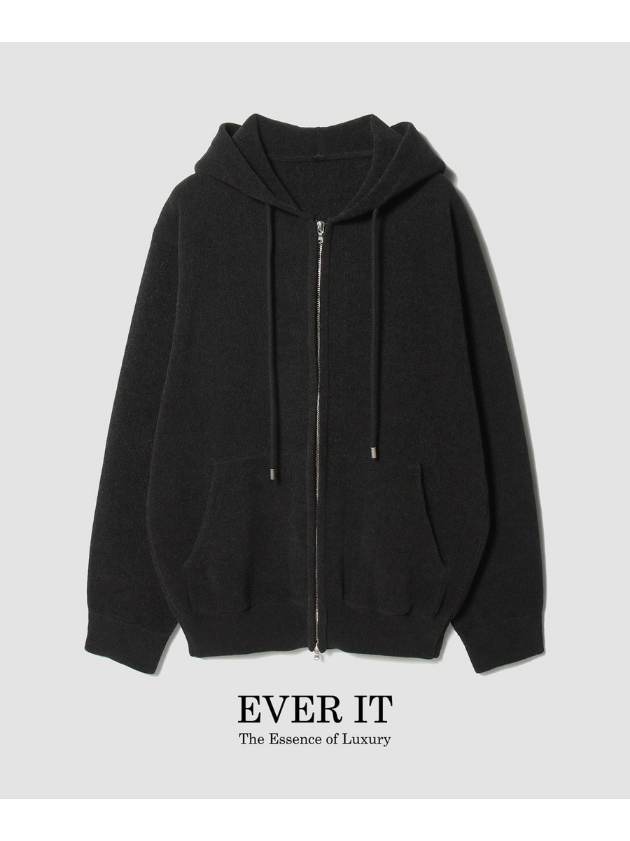 カシミヤタッチ モールスキンパーカー＜EVER IT＞