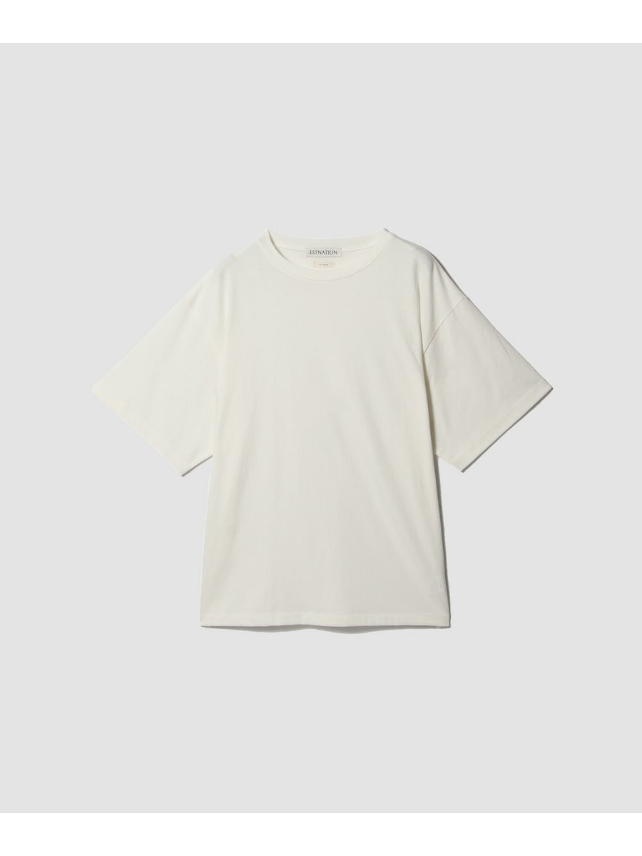 コットン ショートスリーブカットソー