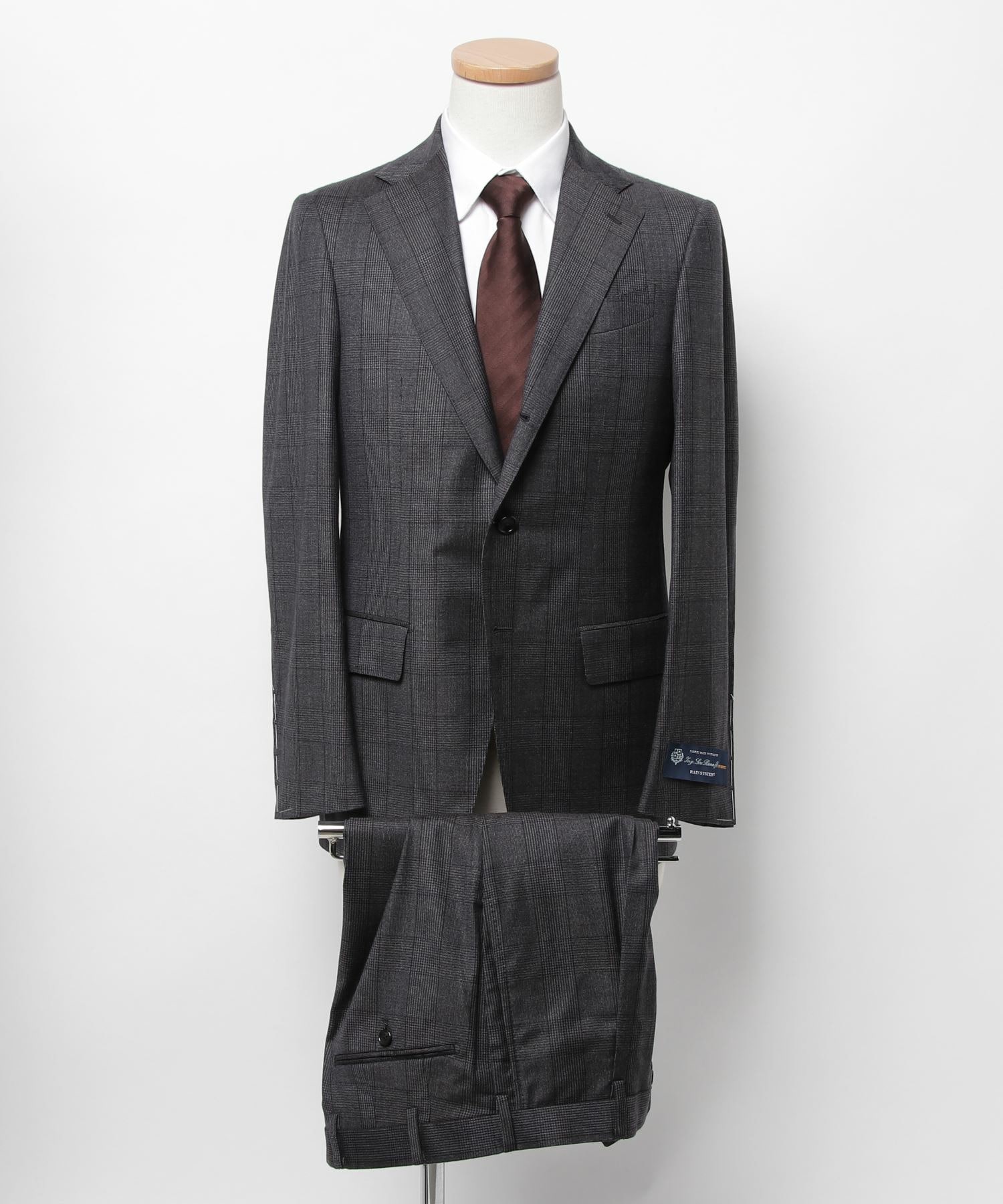 ESTNATION / quot;LORO PIANA RAIN SYSTEMquot; グレンチェック柄３釦スーツ｜ESTNATION  ONLINE STORE｜エストネーション 公式通販
