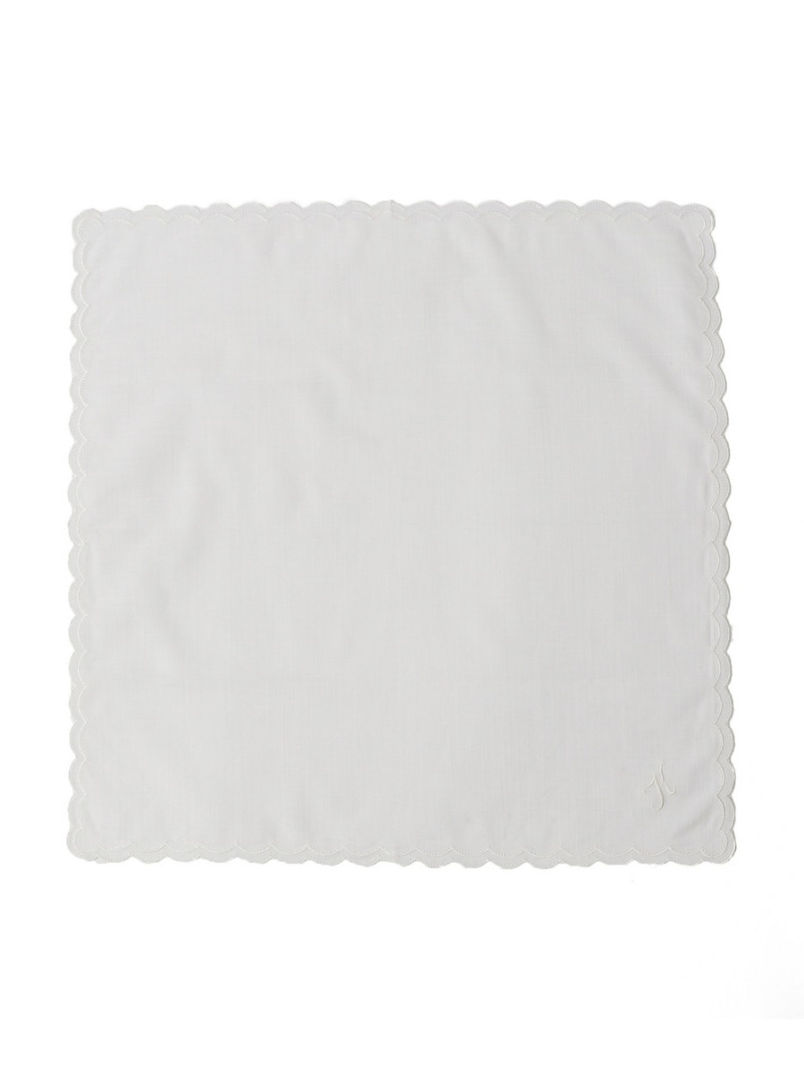 "K" イニシャルハンカチ