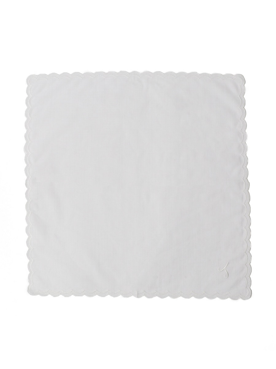 "T" イニシャルハンカチ