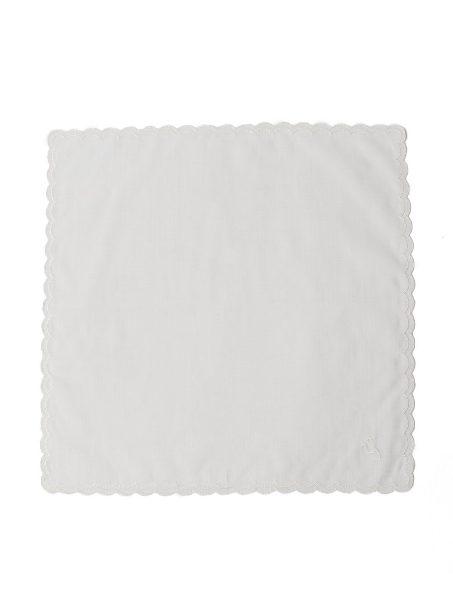 "Y" イニシャルハンカチ