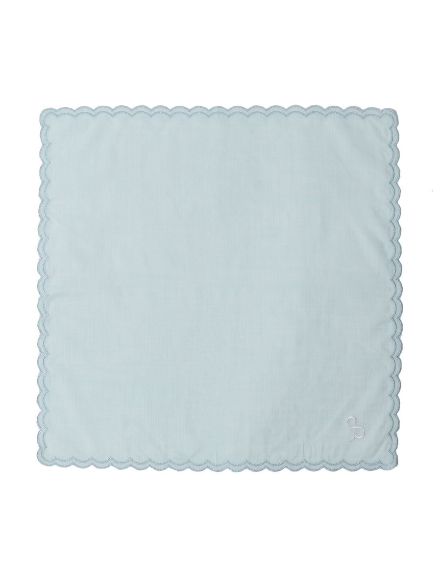 "S" イニシャルハンカチ