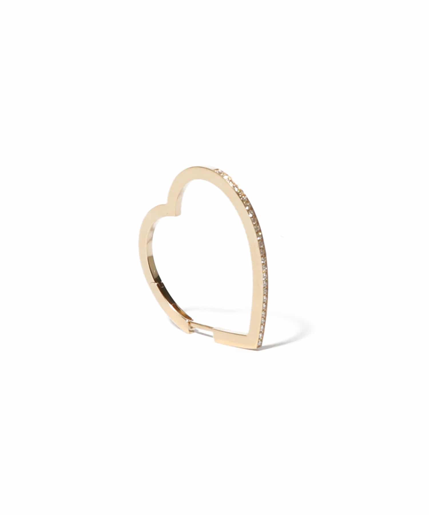 アンティフェール ハート ラージピアス