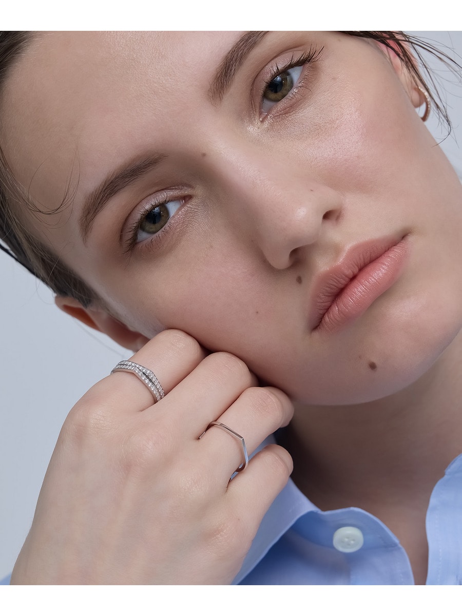 【エリりん】〜9/1 L&Co.(エルアンドコー)】 リング｜K10 レイヤードリング(20-3716