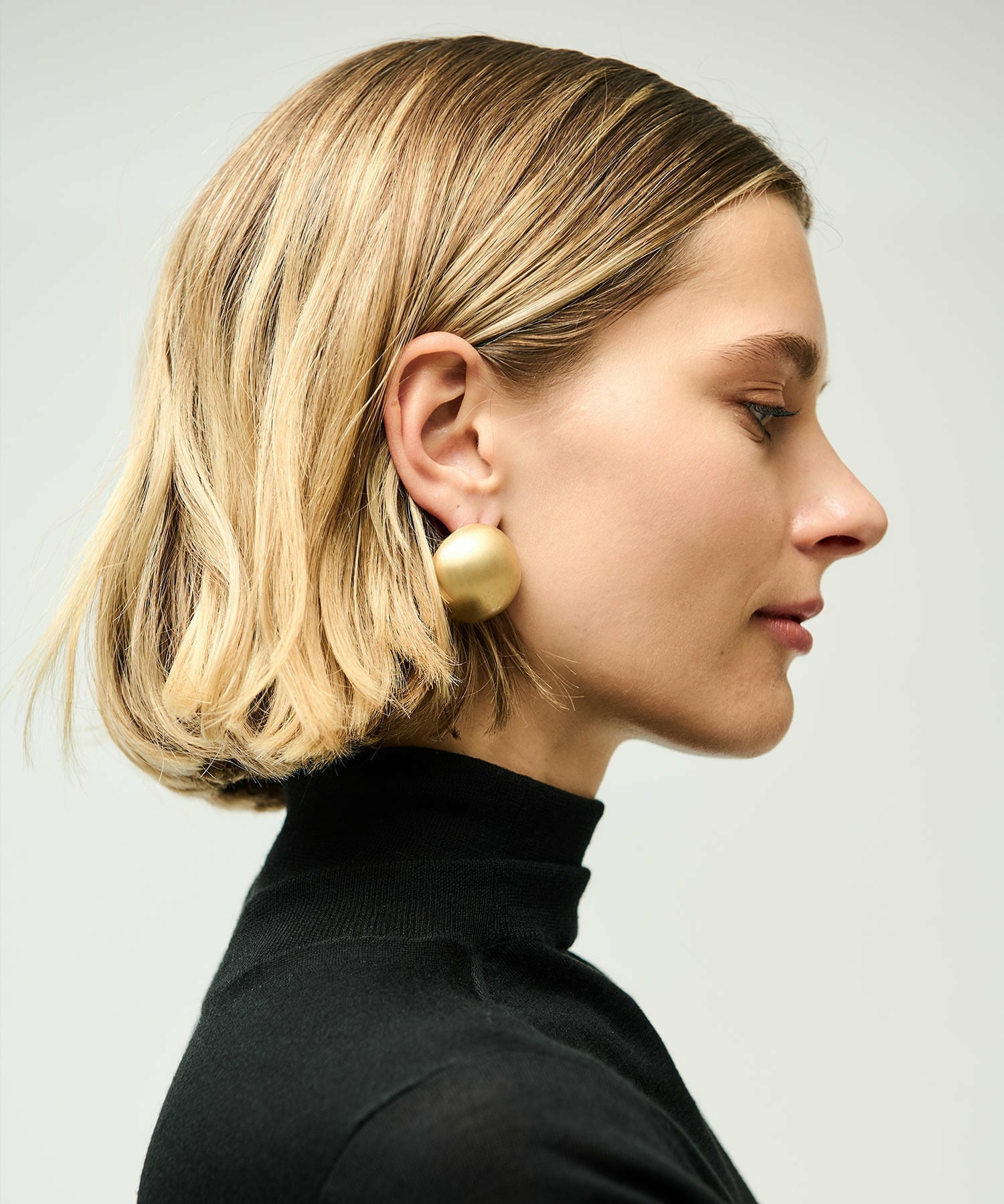 サークルモチーフ ピアス