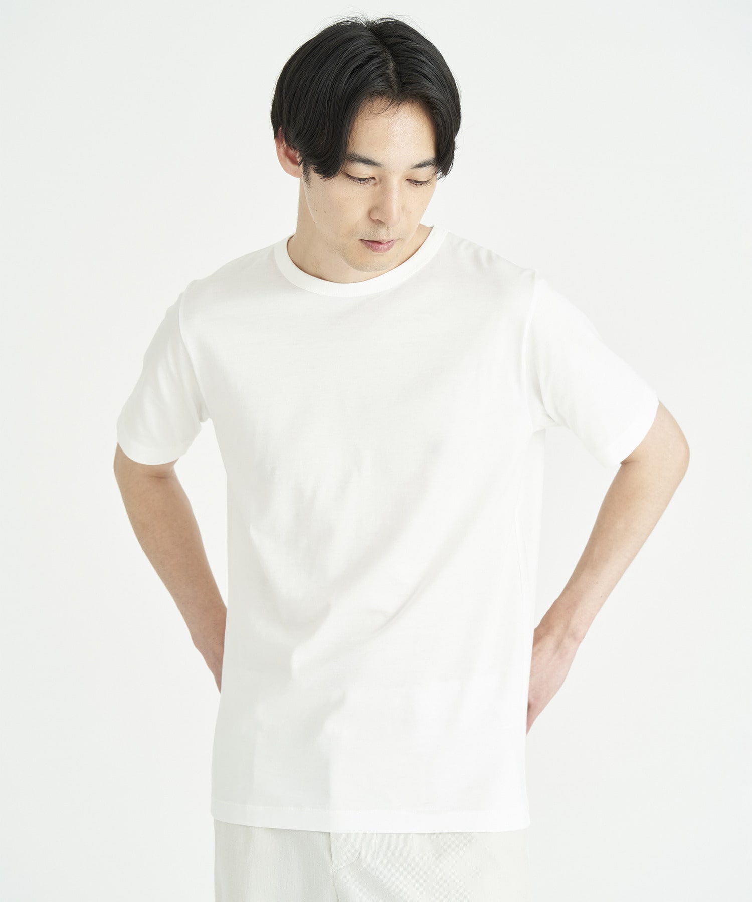 ESTNATION / クルーネック半袖Tシャツ＜GIZAndy＞｜ESTNATION ONLINE STORE｜エストネーション 公式通販