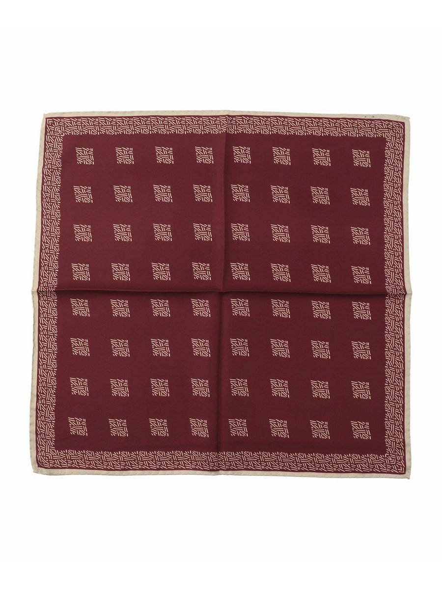 ジオメトリック柄スカーフ