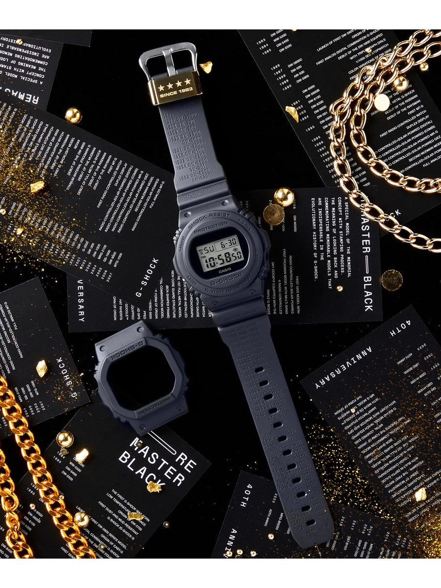 DWE5657RE-1 | G-SHOCK 5600 SERIES Black | CASIO