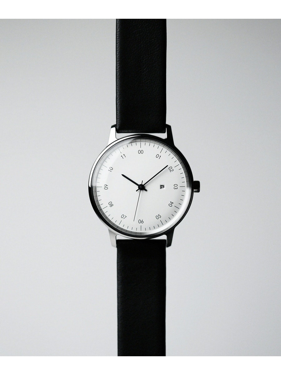 SK01 BLACK SHEEPSKIN LETHERリストウォッチ