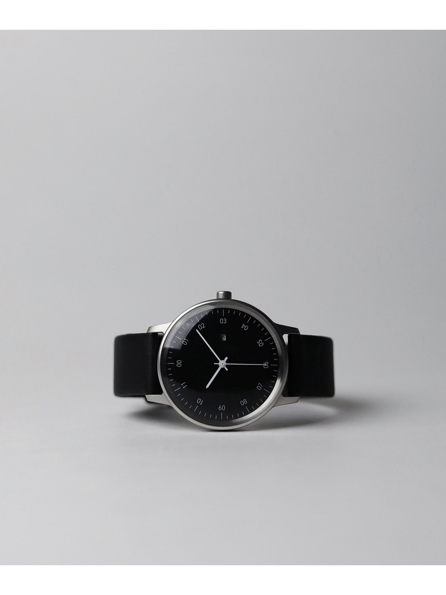 sazare / SK01 BLACK SHEEPSKIN LETHERリストウォッチ｜ESTNATION