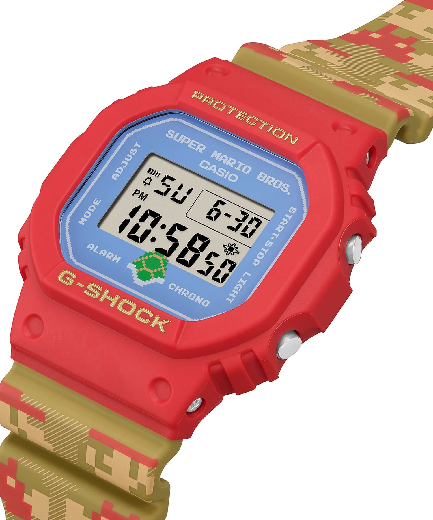 G-SHOCK スーパーマリオ DW-5600SMB-4JR 2本セット