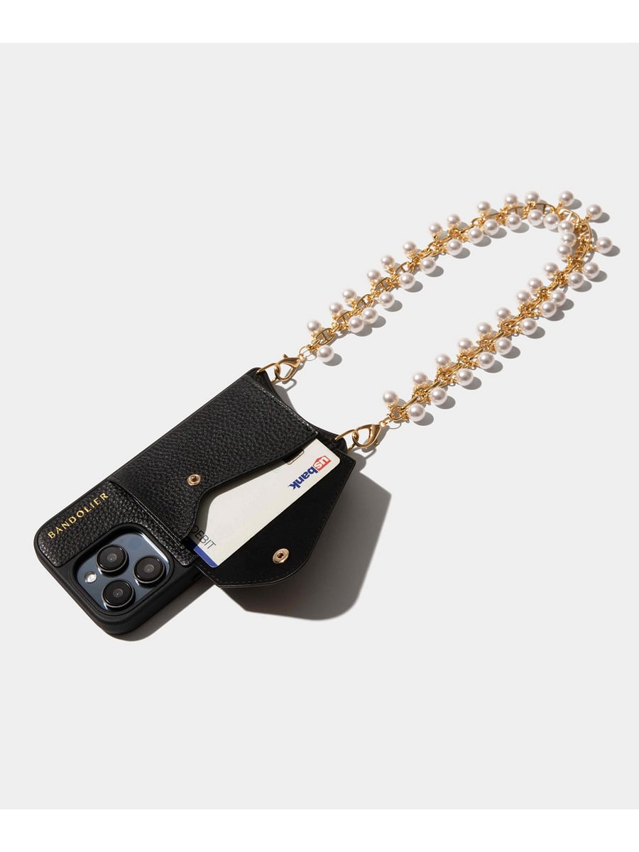 EMELIA LONG PEARL BANDOLET SET iphone16 シリーズケース