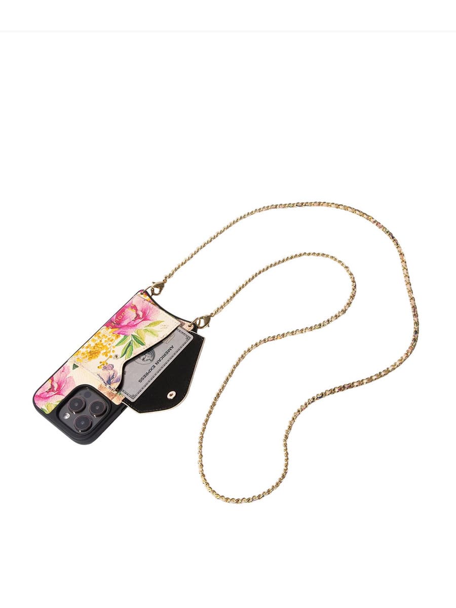 BANDOLIER / LILY SET CECI FLORAL IVORY iphone16 シリーズ