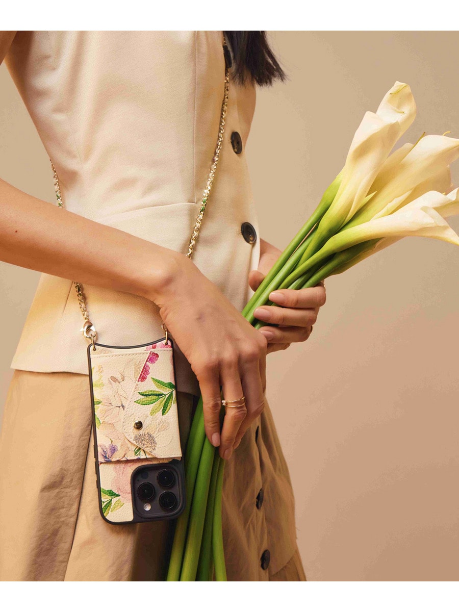 【BANDOLIER】LILY Ceci 花柄スマホケース ストラップ2種セット 楽天市場】BANDOLIER LILY CECI FLORAL BLACK バンドリヤー