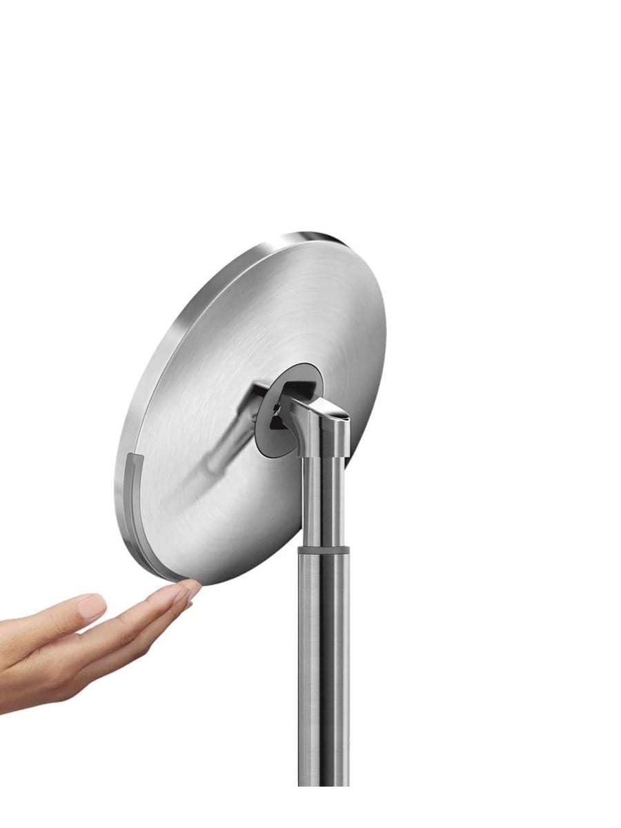 【新品】simplehuman 5x 拡大鏡 センサー機能付き simplehuman / センサーミラー ブライトネスタッチコントロール