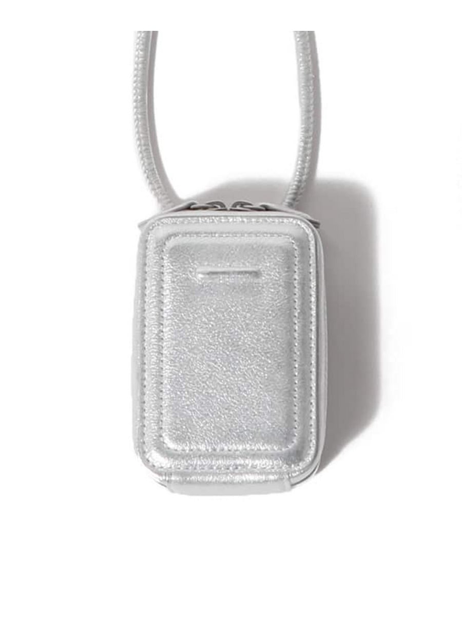 レザーストラップ付iPhoneアクセサリー マイクロバック