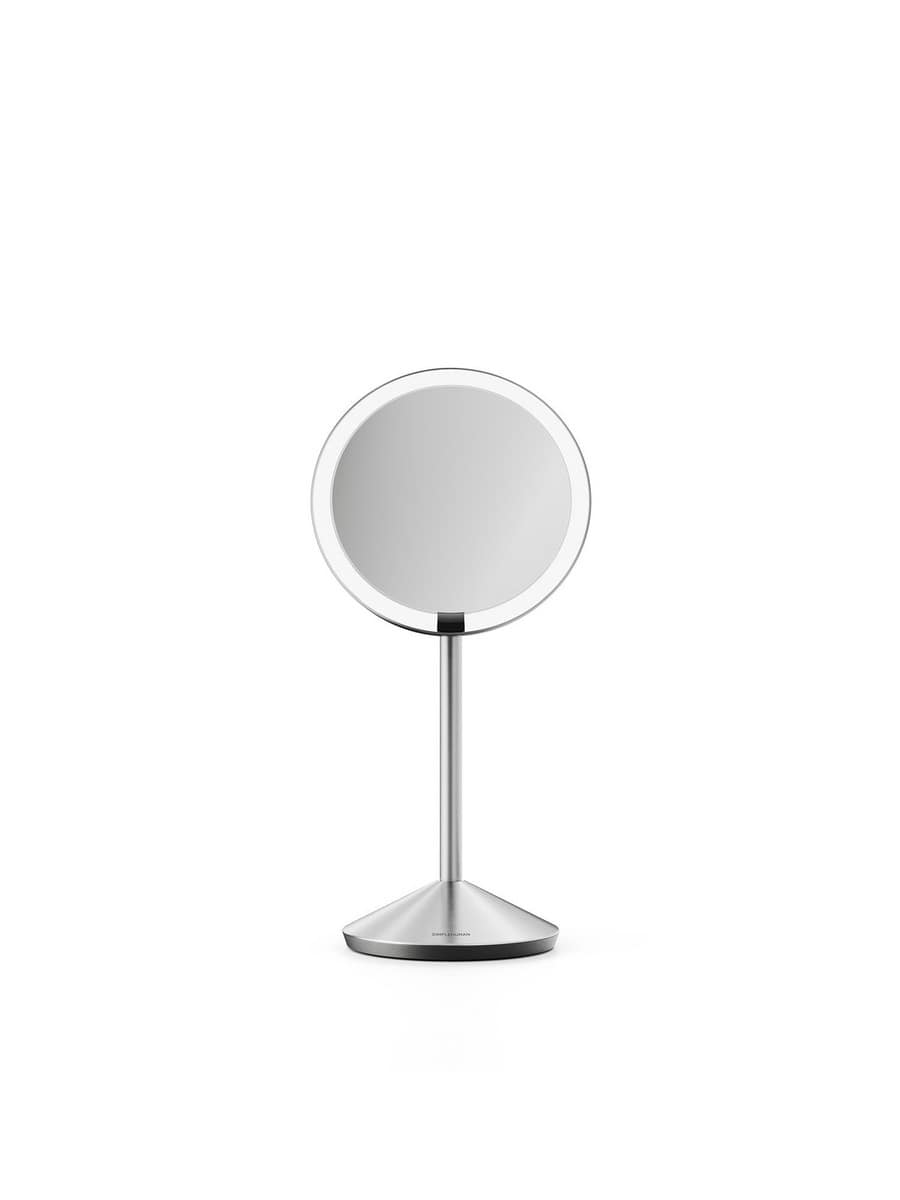 simplehuman センサー ミラー 5倍拡大　ミラーST3064 simplehuman / センサーミラー フォールド 5倍拡大鏡｜ESTNATION