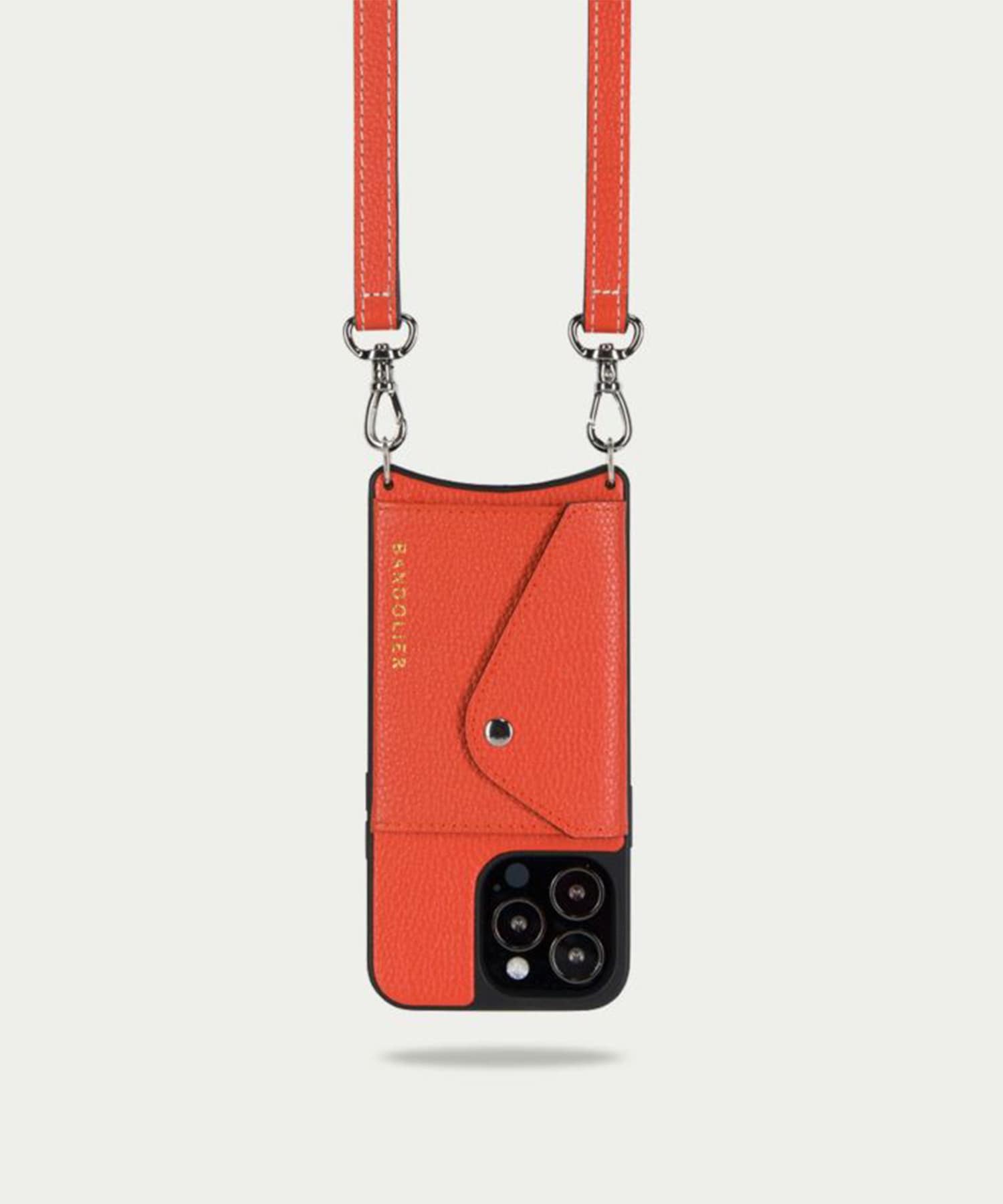 "CASEY SIDE SLOT" iPhone 13 Pro ケース 詳細画像 オレンジ 4