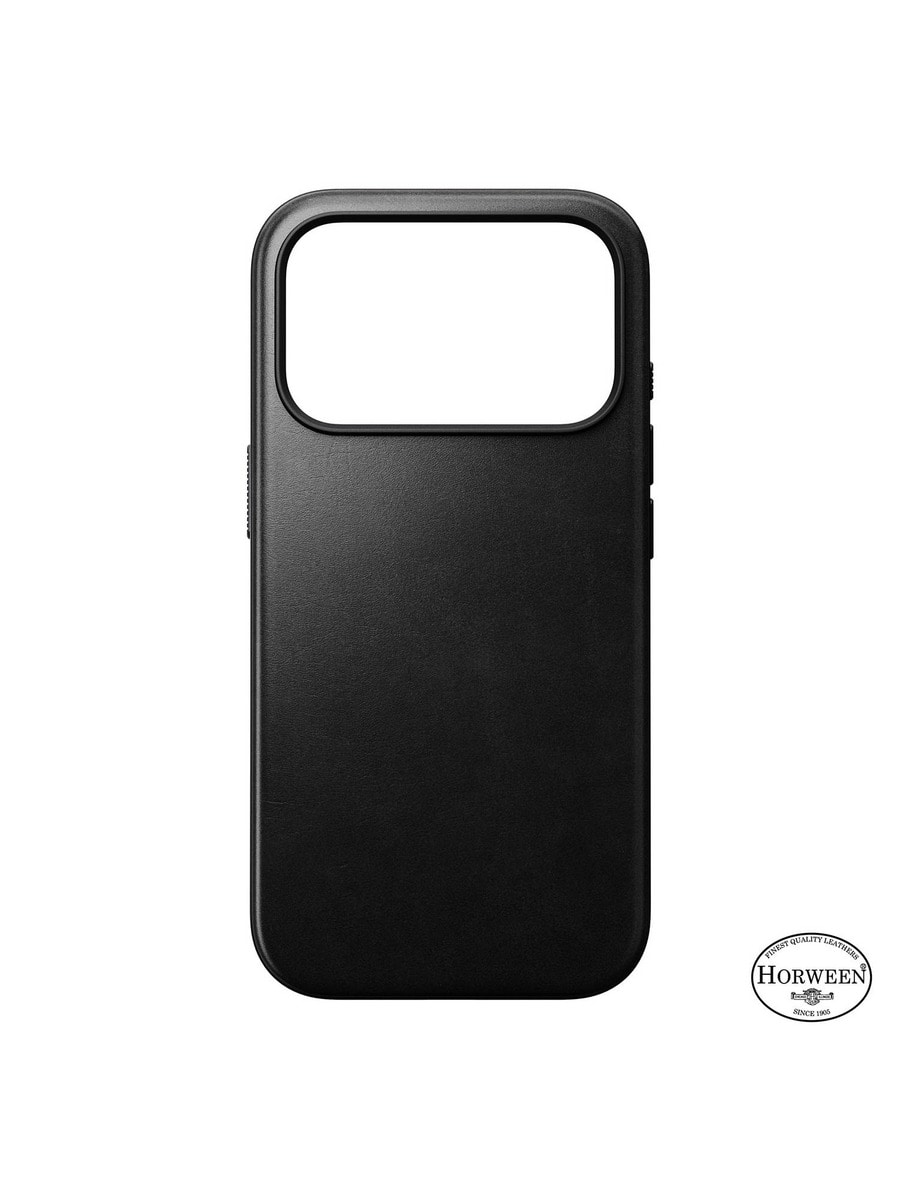 【未使用】NOMAD iPhone 17 Modern Leather Case Modern Leather Case - iPhone 17 Pro | Rustic Brown | Horween