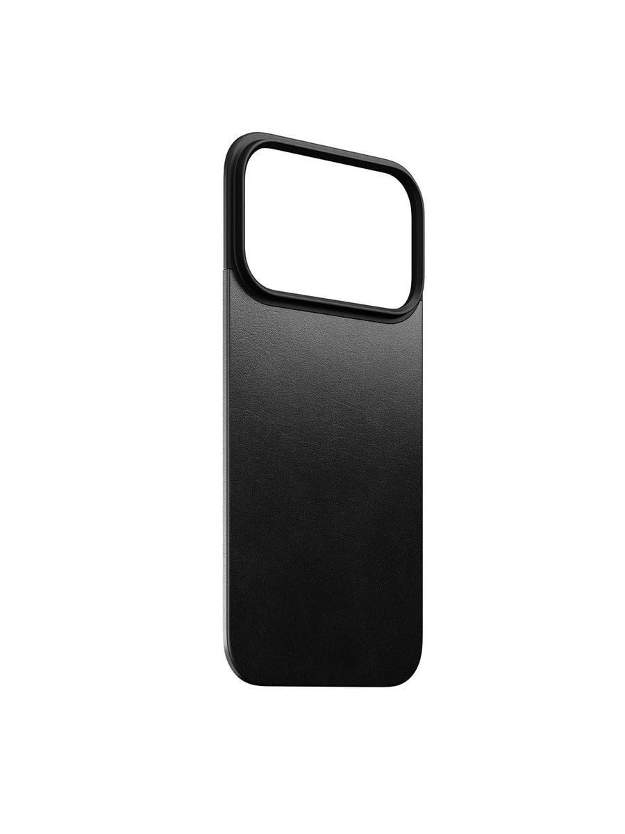 NOMAD Magnetic Leather Back 17 Pro 黒 Magnetic Leather Back - iPhone 17 Pro | Black | Horween