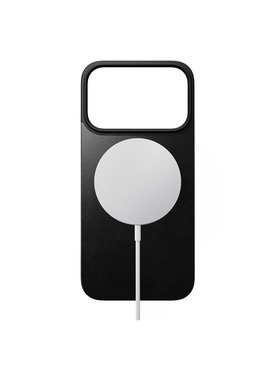 NOMAD / Magnetic Leather Back iPhone17 Horween Leather