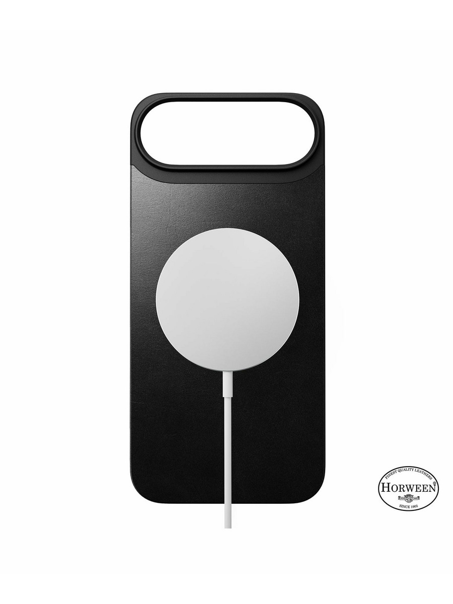 NOMAD / Magnetic Leather Back iPhone Air Horween Leather