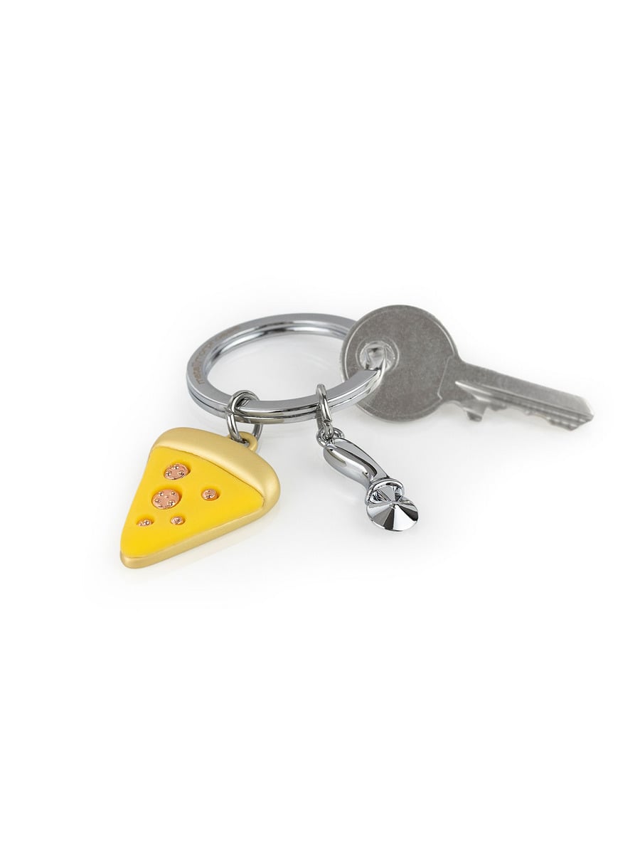 キーホルダー Pizza with Pizza cutter
