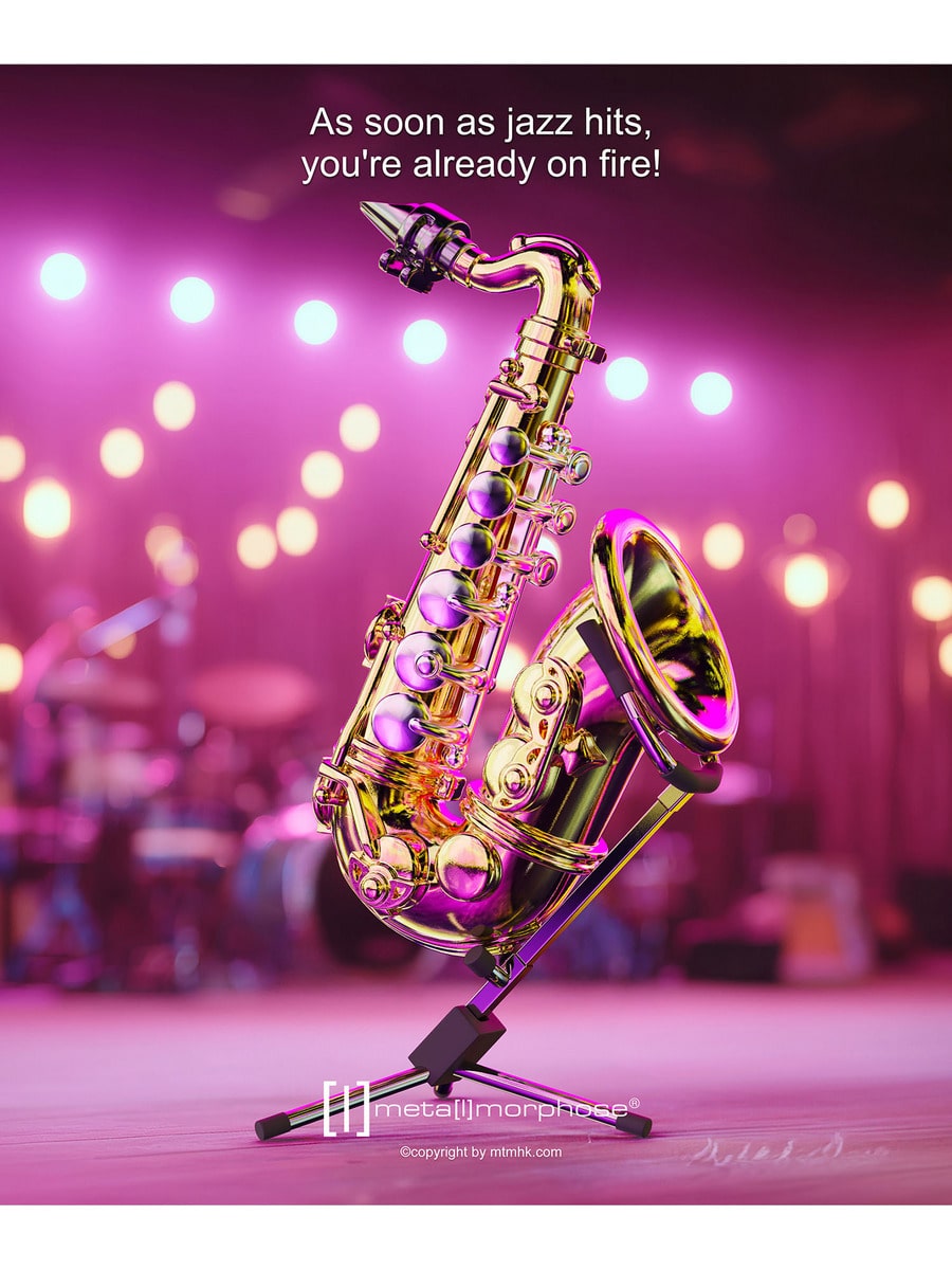 Meta[l]morphose / キーホルダー Saxophone｜ESTNATION ONLINE STORE